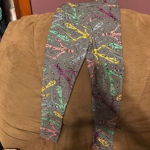 Lularoe S/M leggings Disney Villians
